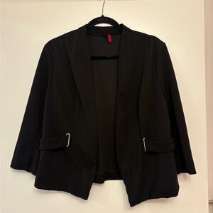 Love Scarlett women's black blazer 3/ 4 sleeve